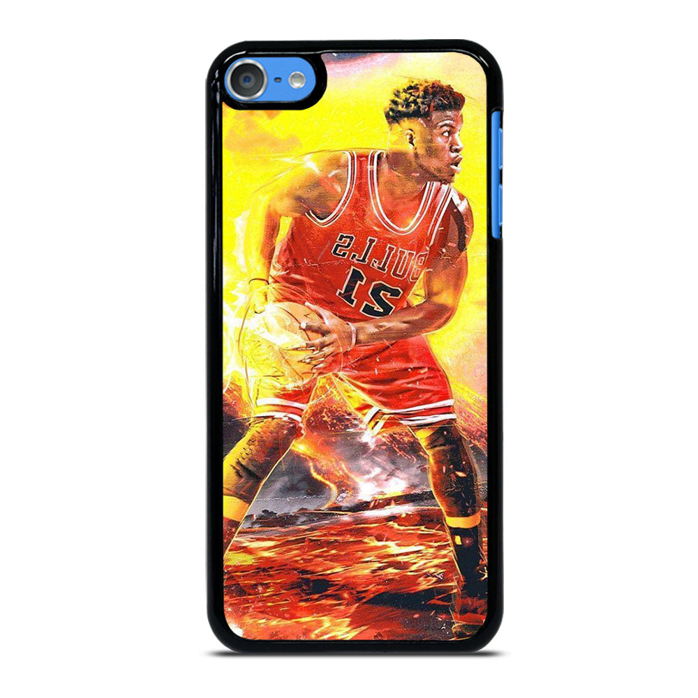 JIMMY BUTLER FLAME CHICAGO BULLS iPod Touch 7 Case Cover