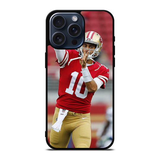 JIMMY GAROPPOLO 49ERS FOOTBALL iPhone 15 Pro Max Case Cover