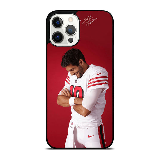 JIMMY GAROPPOLO 49ERS SIGNATURE iPhone 12 Pro Max Case Cover