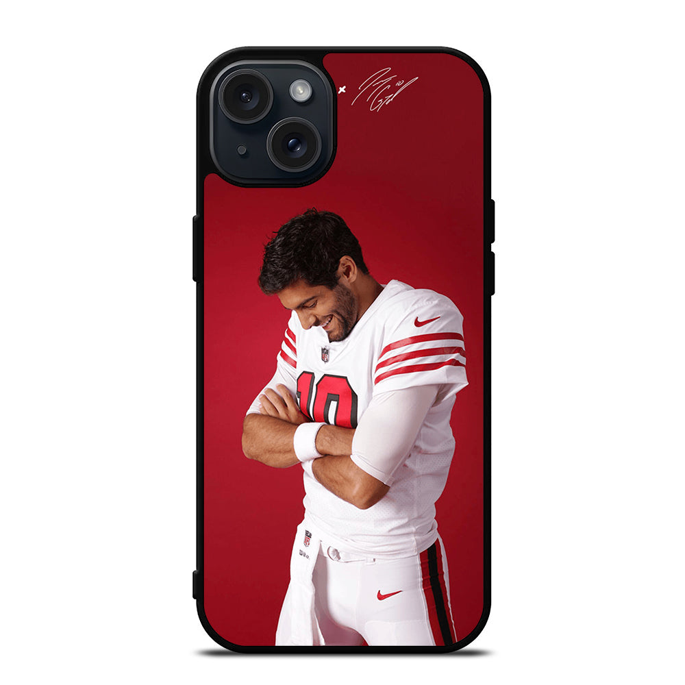 JIMMY GAROPPOLO 49ERS SIGNATURE iPhone 15 Plus Case Cover