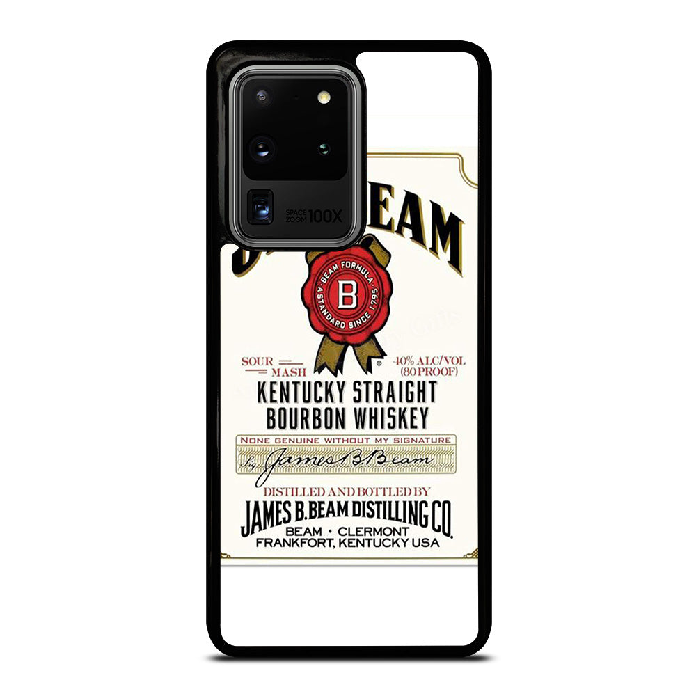 JIM BEAM BOURBON WHISKEY LABEL Samsung Galaxy S20 Ultra Case Cover