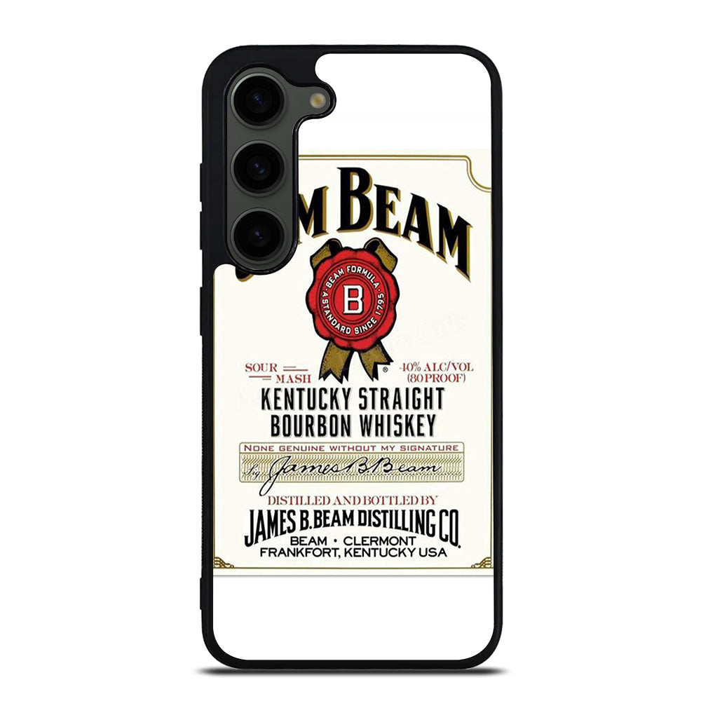 JIM BEAM BOURBON WHISKEY LABEL Samsung Galaxy S23 Plus Case Cover