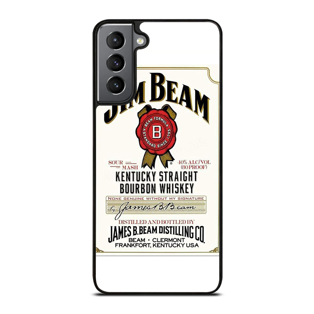 JIM BEAM BOURBON WHISKEY LABEL Samsung Galaxy S21 Plus Case Cover