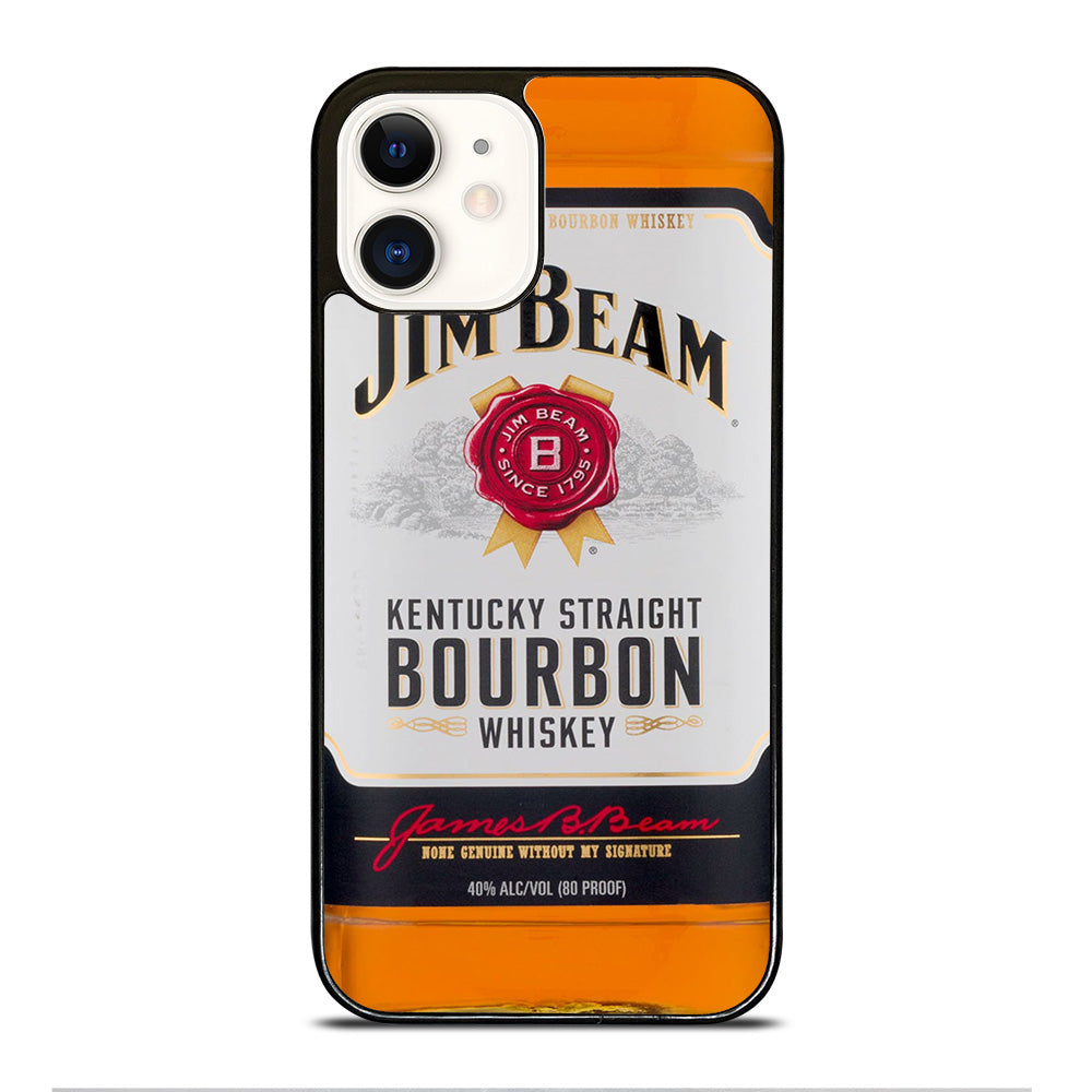 JIM BEAM WHISKEY BOTTLE iPhone 12 Case Cover