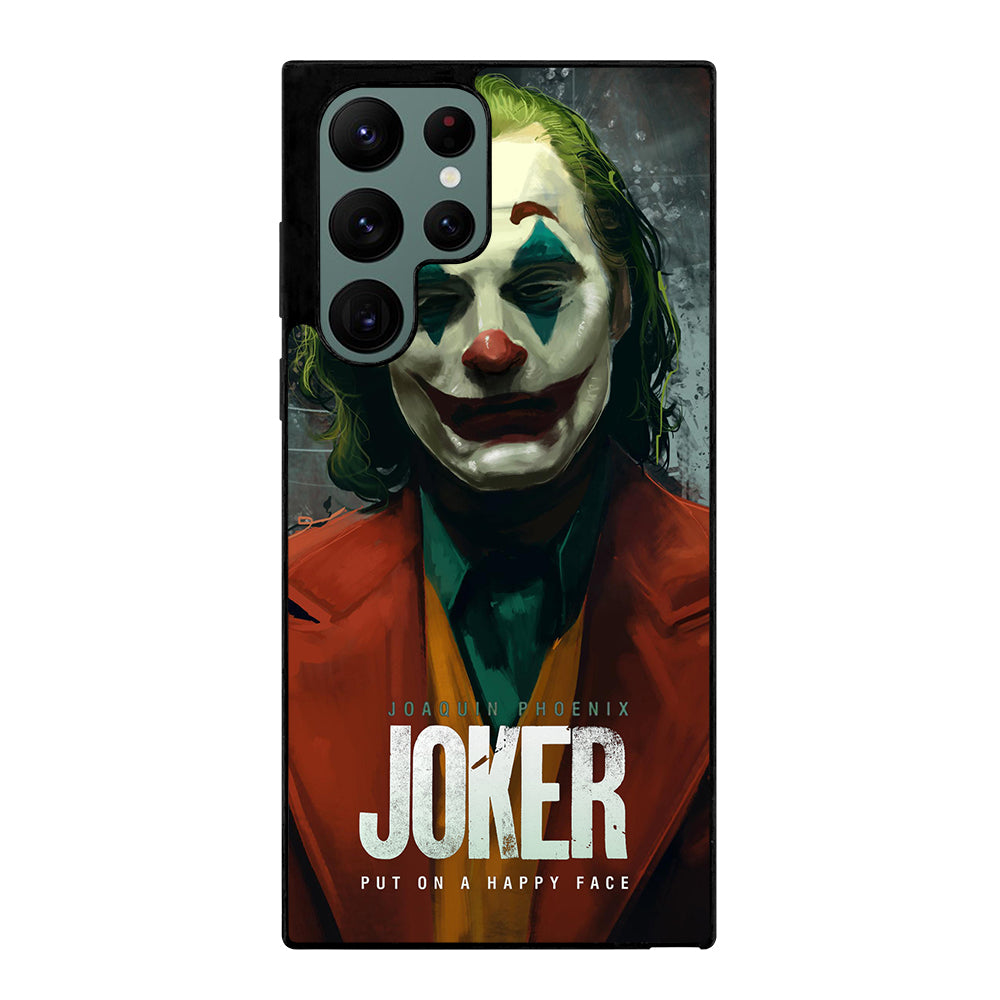 JOAQUIN PHOENIX JOKER HAPPY FACE 2 Samsung Galaxy S22 Ultra Case Cover