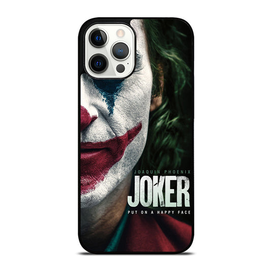JOAQUIN PHOENIX JOKER HAPPY FACE iPhone 12 Pro Max Case Cover