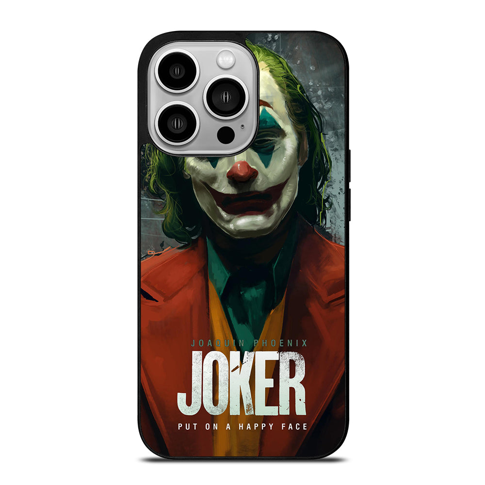 JOAQUIN PHOENIX JOKER HAPPY FACE 2 iPhone 14 Pro Case Cover