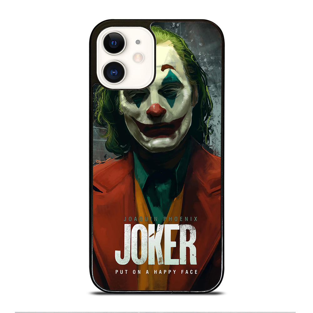 JOAQUIN PHOENIX JOKER HAPPY FACE 2 iPhone 12 Case Cover