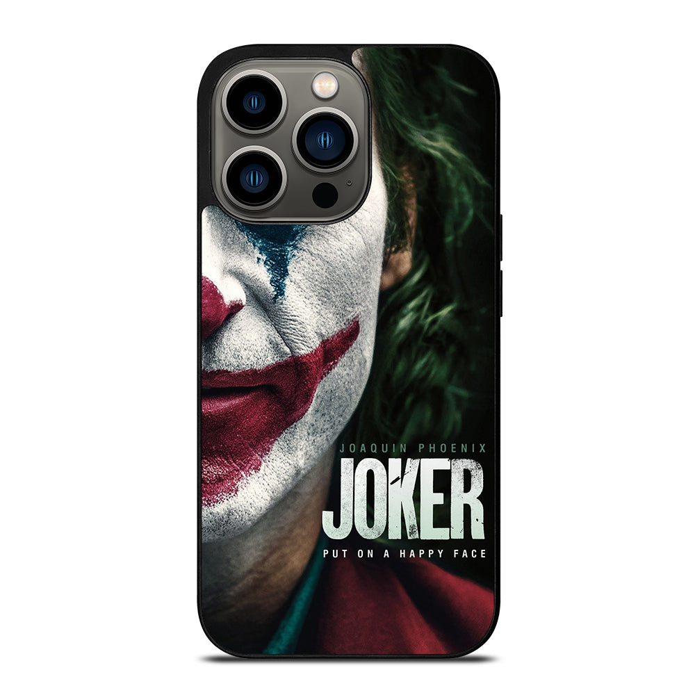 JOAQUIN PHOENIX JOKER HAPPY FACE iPhone 13 Pro Case Cover