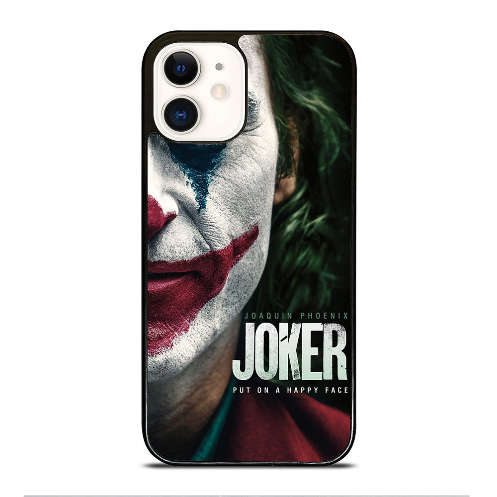 JOAQUIN PHOENIX JOKER HAPPY FACE iPhone 12 Case Cover
