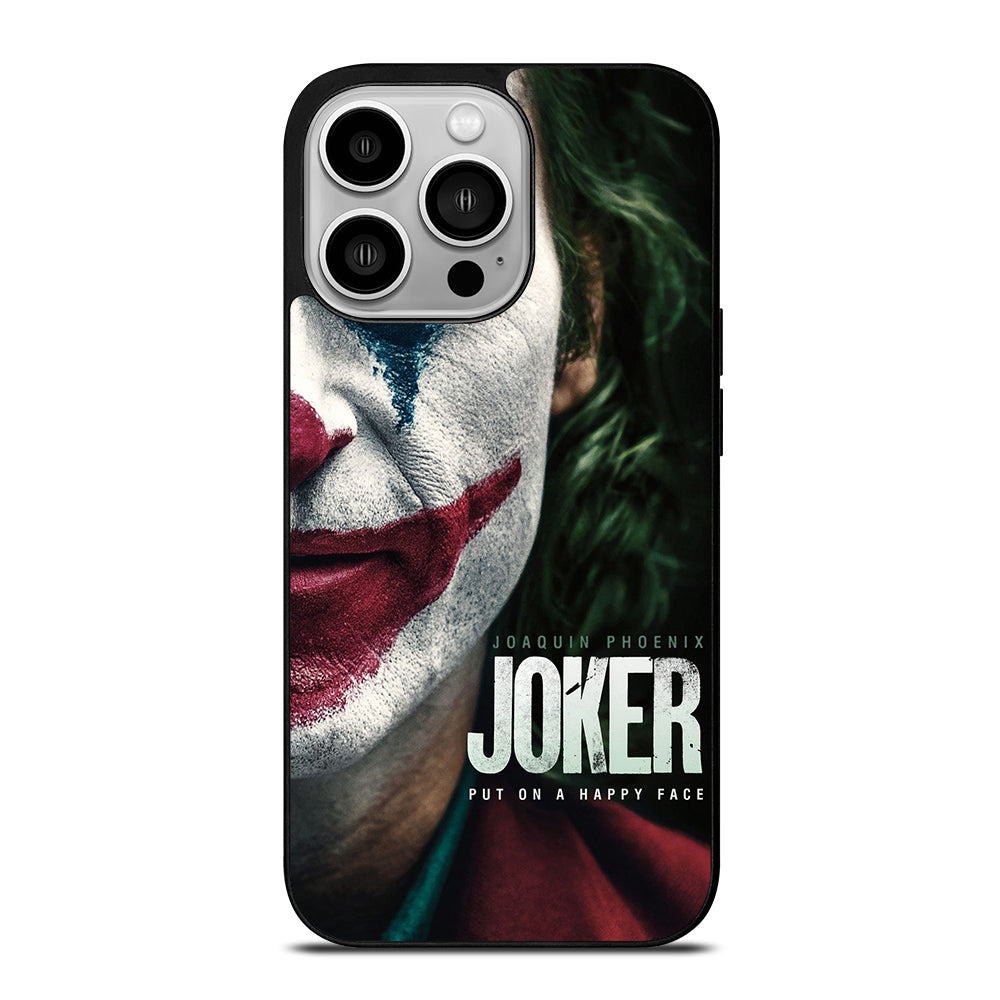 JOAQUIN PHOENIX JOKER HAPPY FACE iPhone 14 Pro Case Cover