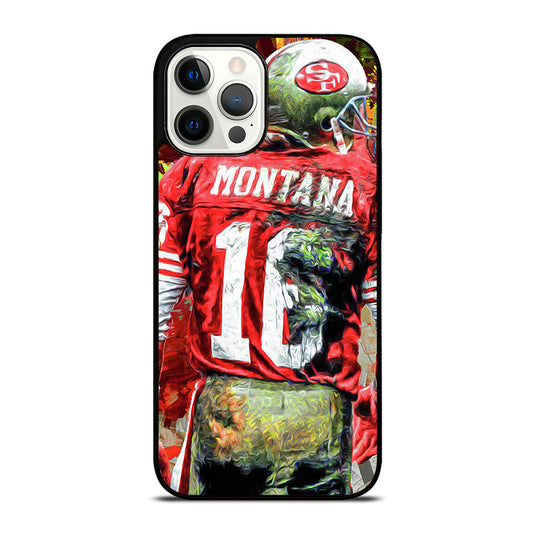 JOE MONTANA 49ERS ART iPhone 12 Pro Max Case Cover