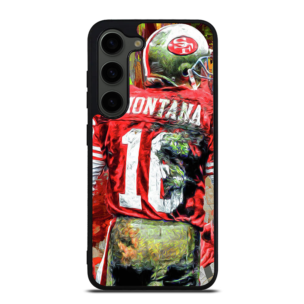 JOE MONTANA 49ERS ART Samsung Galaxy S23 Plus Case Cover