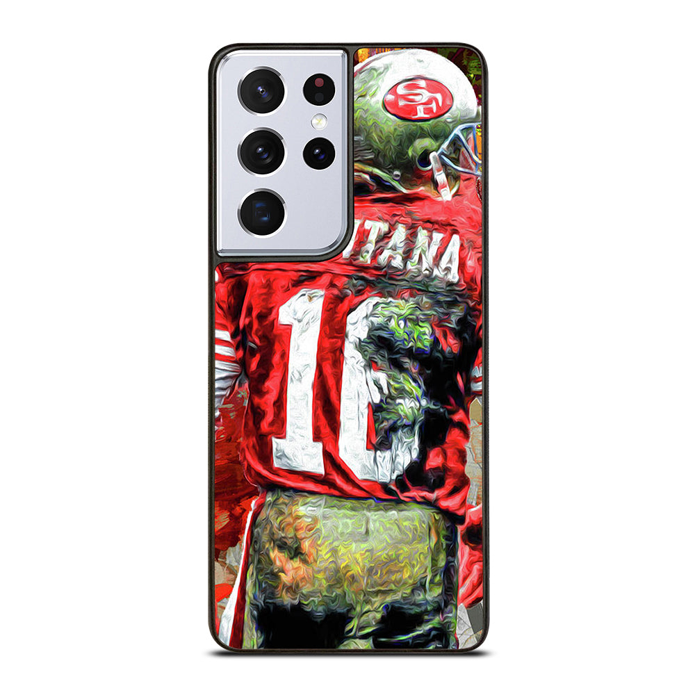 JOE MONTANA 49ERS ART Samsung Galaxy S21 Ultra Case Cover