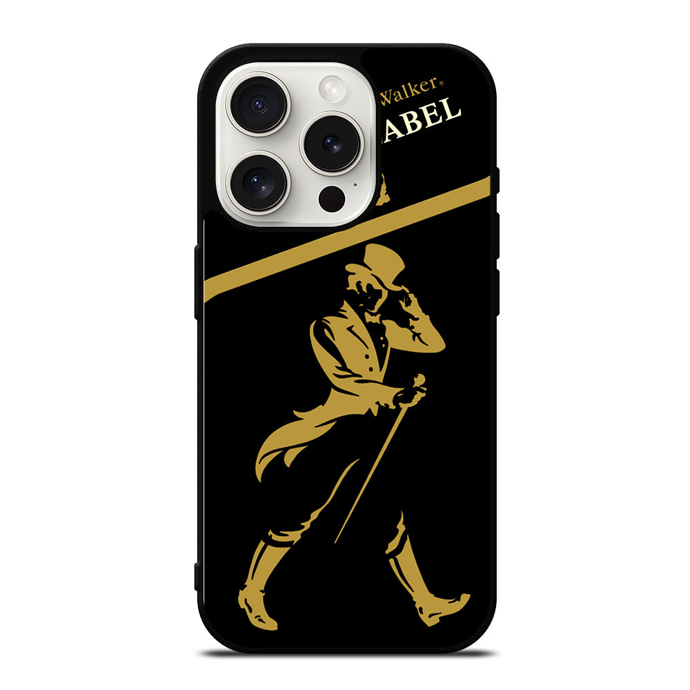 JOHNNIE WALKER BLACK LABEL LOGO iPhone 15 Pro Case Cover
