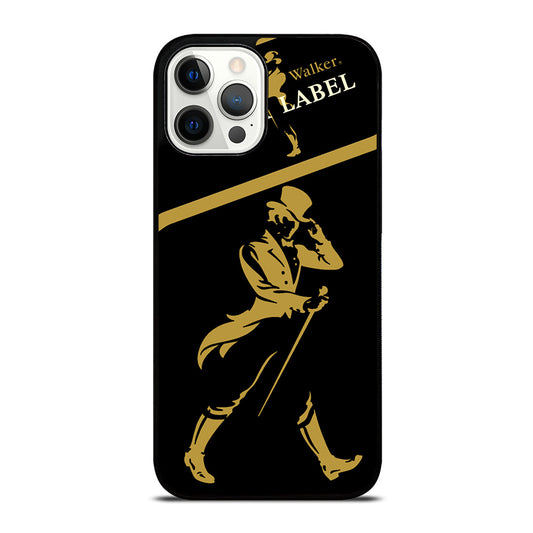 JOHNNIE WALKER BLACK LABEL LOGO iPhone 12 Pro Max Case Cover