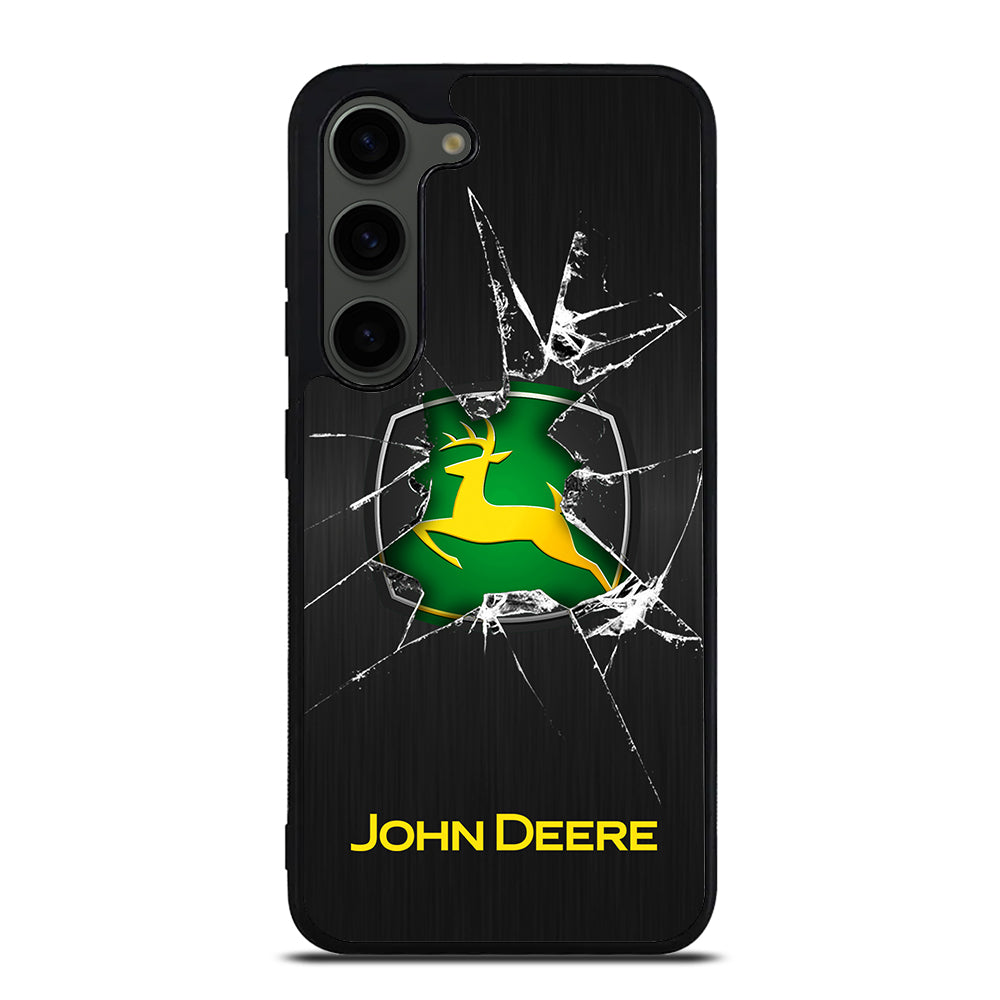 JOHN DEERE CRACKED GLASS LOGO Samsung Galaxy S23 Plus Case Cover