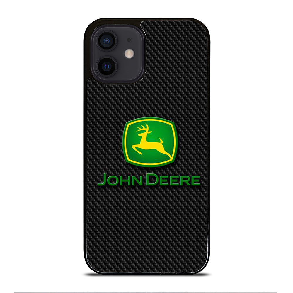 JOHN DEERE LOGO CARBON iPhone 12 Mini Case Cover