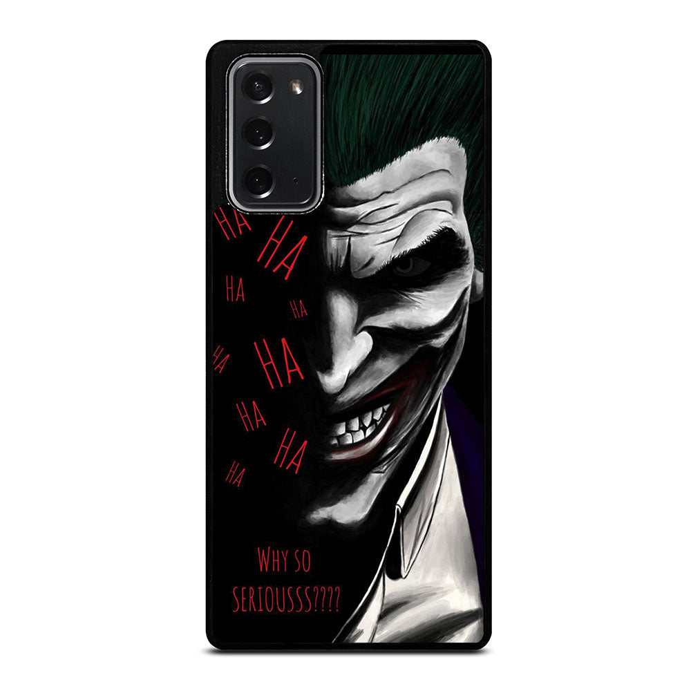 JOKER WHY SO SERIOUS 2 Samsung Galaxy Note 20 Case Cover