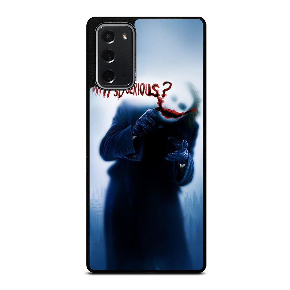 JOKER WHY SO SERIOUS 3 Samsung Galaxy Note 20 Case Cover
