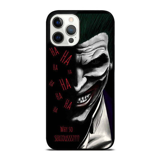 JOKER WHY SO SERIOUS 2 iPhone 12 Pro Max Case Cover
