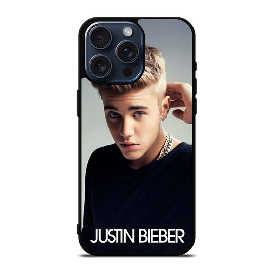 JUSTIN BIEBER AMERICAN SINGER iPhone 15 Pro Max Case Cover