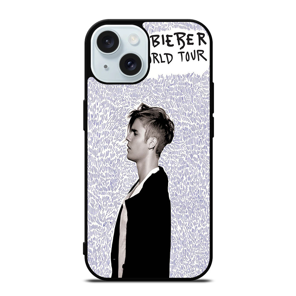 JUSTIN BIEBER PURPOSE WORLD TOUR iPhone 15 Case Cover