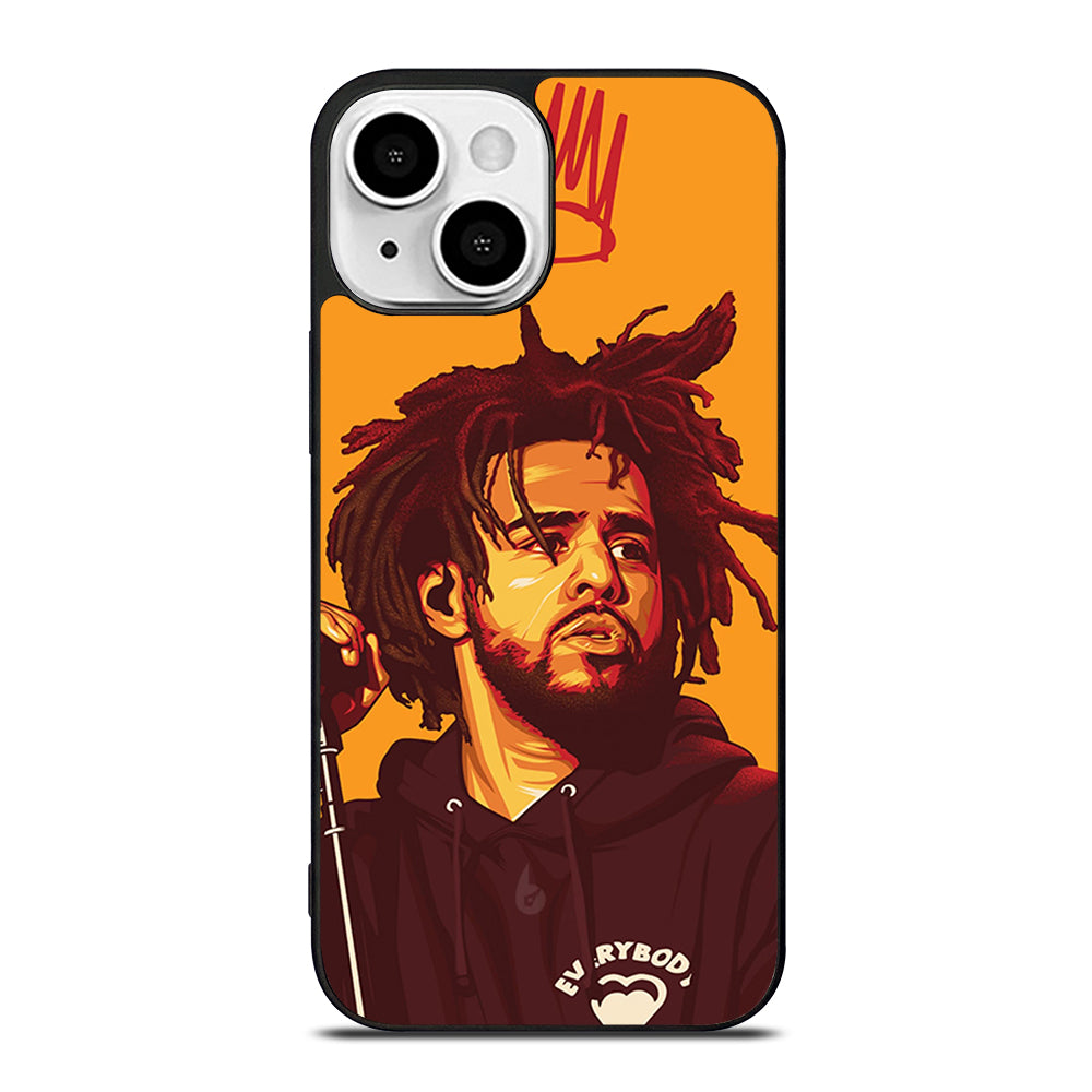 J COLE RAPPER ART iPhone 13 Mini Case Cover