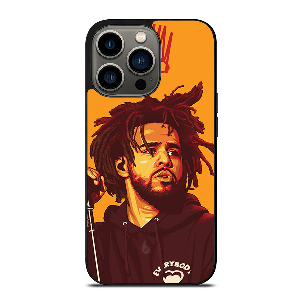 J COLE RAPPER ART iPhone 13 Pro Case Cover