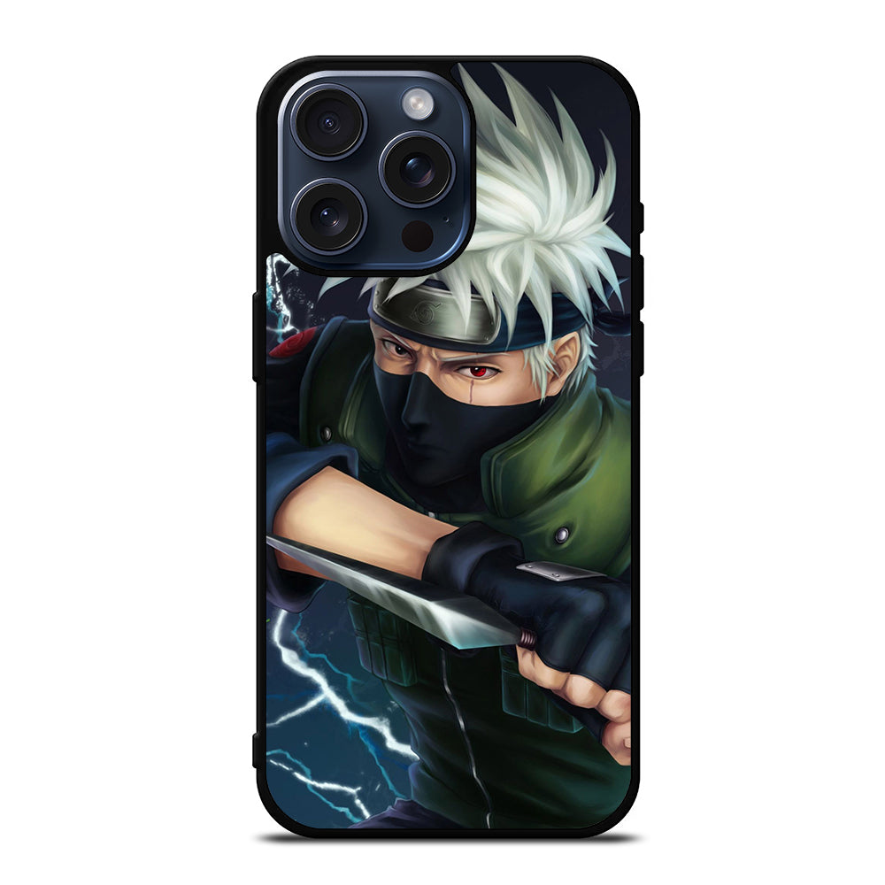 KAKASHI HATAKE NARUTO ANIME iPhone 15 Pro Max Case Cover
