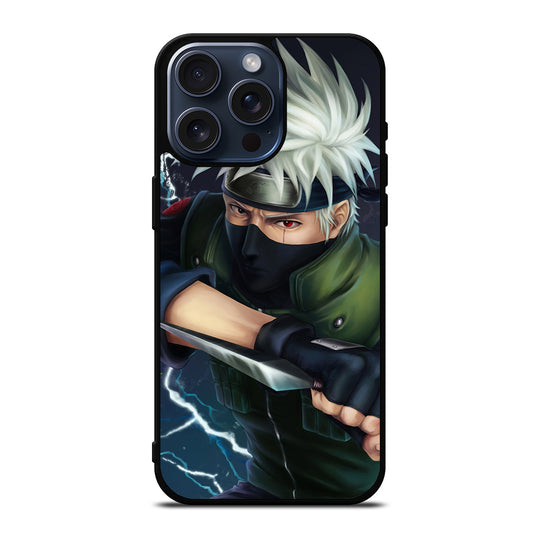 KAKASHI HATAKE NARUTO ANIME iPhone 15 Pro Max Case Cover