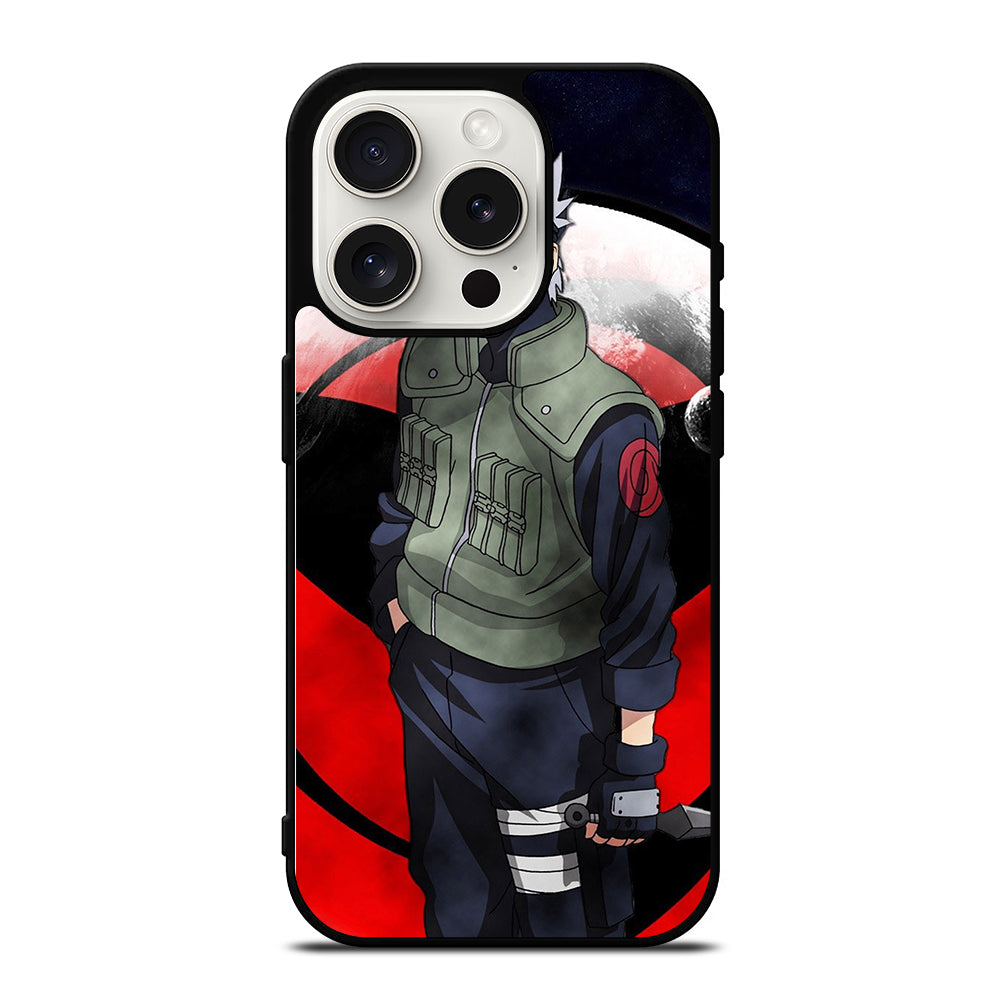 KAKASHI HATAKE SHARINGAN NARUTO iPhone 15 Pro Case Cover