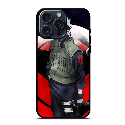KAKASHI HATAKE SHARINGAN NARUTO iPhone 15 Pro Max Case Cover