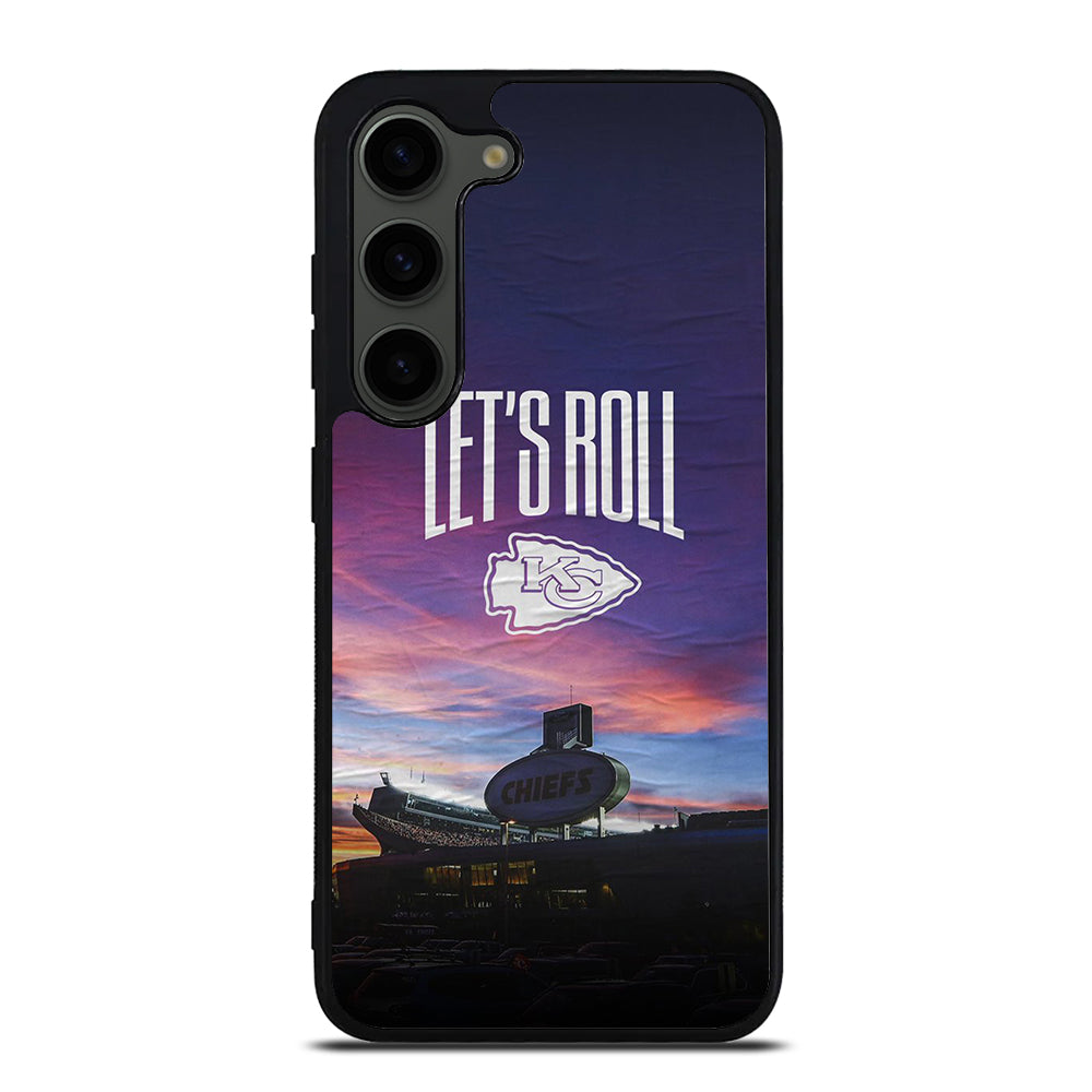 KANSAS CITY CHIEFS LET'S ROLL Samsung Galaxy S23 Plus Case Cover