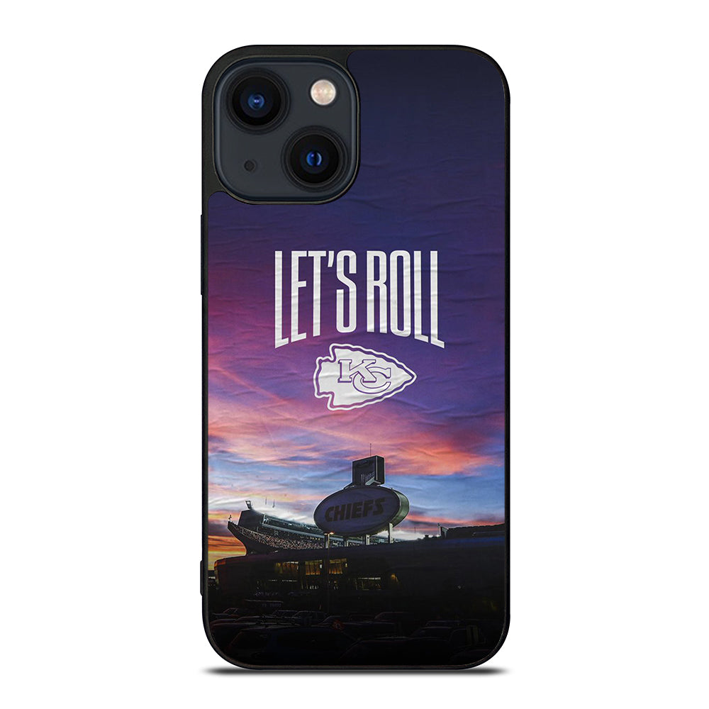 KANSAS CITY CHIEFS LET'S ROLL iPhone 14 Plus Case Cover