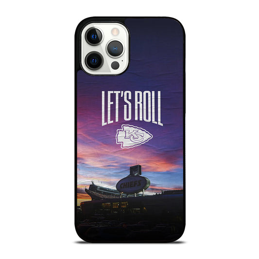 KANSAS CITY CHIEFS LET'S ROLL iPhone 12 Pro Max Case Cover