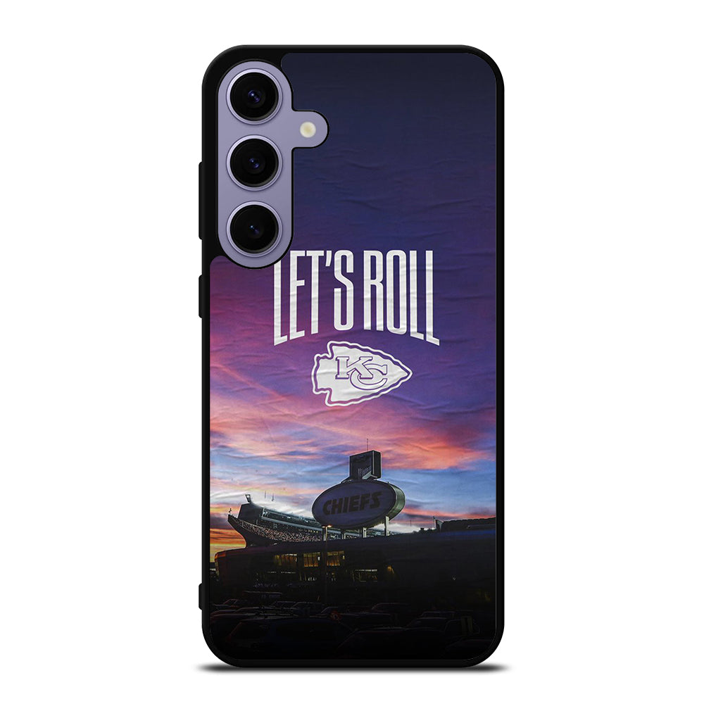 KANSAS CITY CHIEFS LET'S ROLL Samsung Galaxy S24 Plus Case Cover