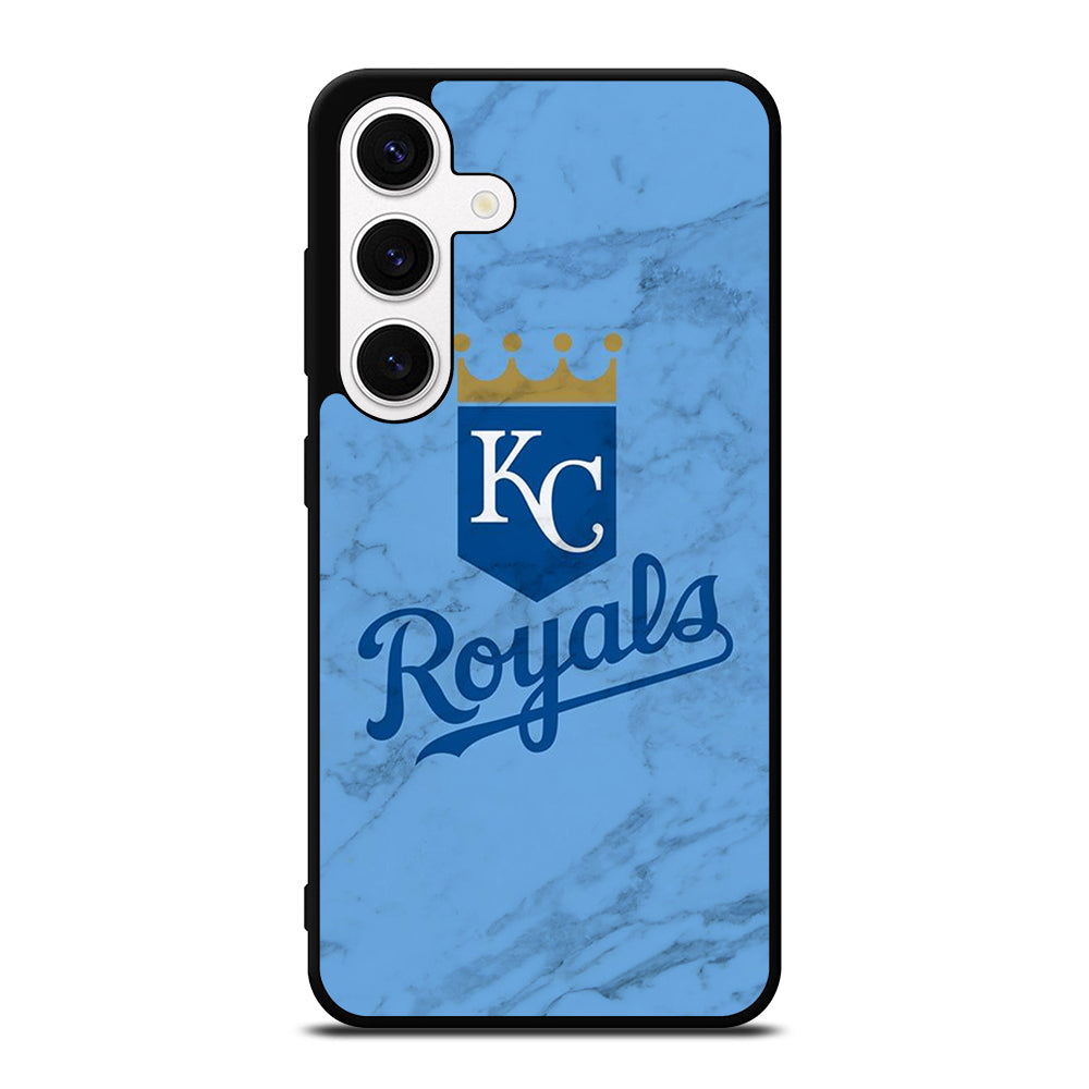 KANSAS CITY ROYALS MARBLE LOGO Samsung Galaxy S24 Case Cover