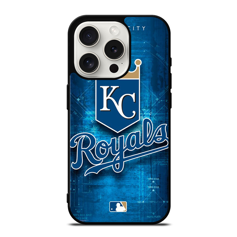 KANSAS CITY ROYALS MLB LOGO iPhone 15 Pro Case Cover