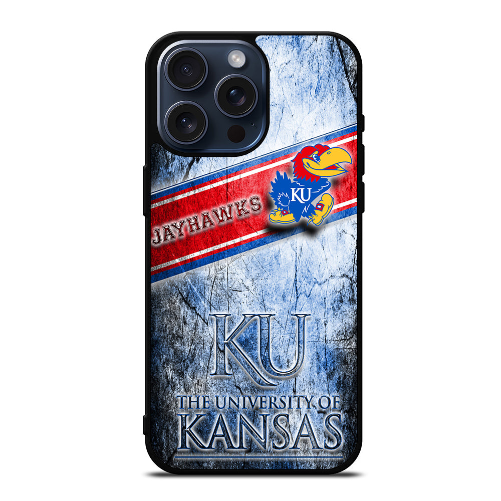 KANSAS JAYHAWKS SYMBOL 1 iPhone 15 Pro Max Case Cover