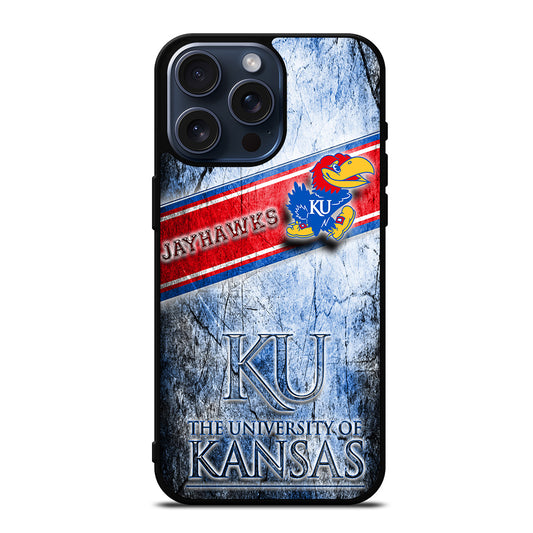 KANSAS JAYHAWKS SYMBOL 1 iPhone 15 Pro Max Case Cover