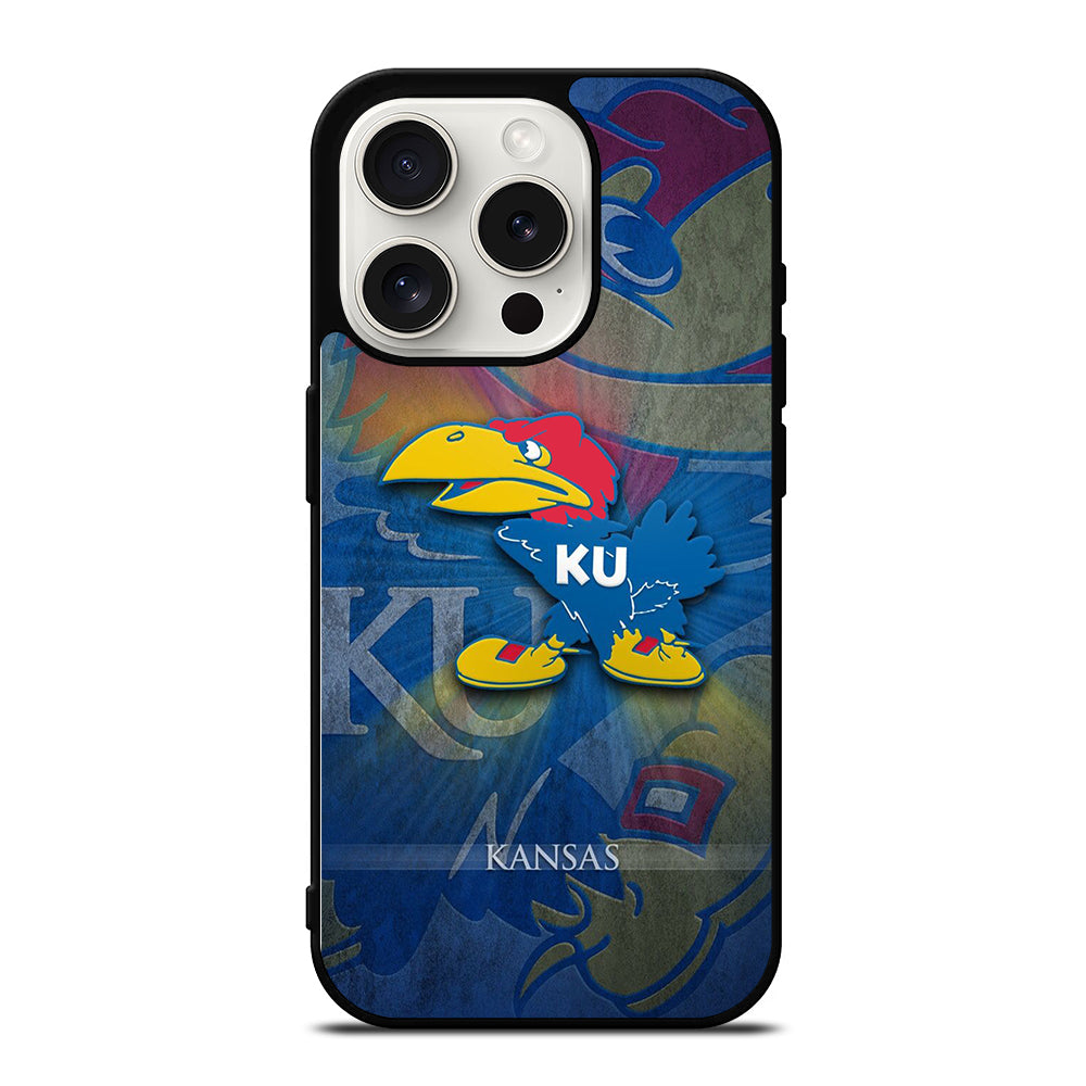 KANSAS JAYHAWKS SYMBOL 2 iPhone 15 Pro Case Cover