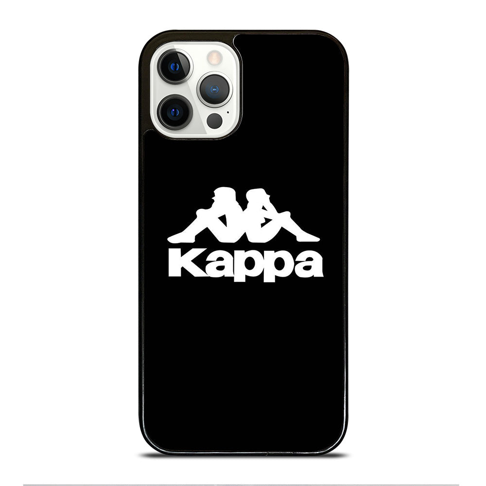 KAPPA STREETWEAR LOGO BLACK iPhone 12 Pro Case Cover