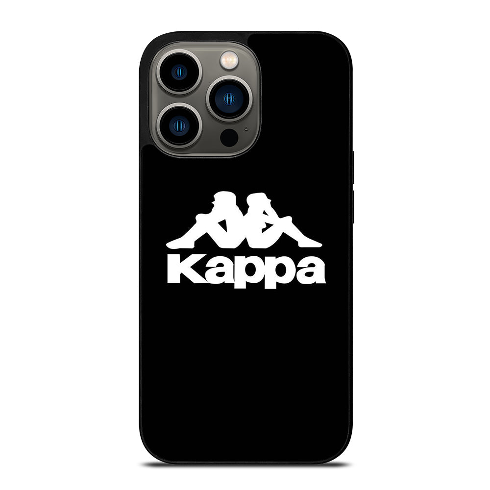 KAPPA STREETWEAR LOGO BLACK iPhone 13 Pro Case Cover