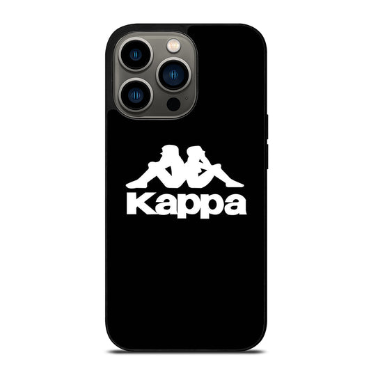 KAPPA STREETWEAR LOGO BLACK iPhone 13 Pro Case Cover