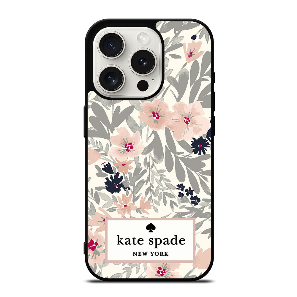 KATE SPADE FLORAL iPhone 15 Pro Case Cover