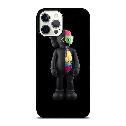 KAWS DESIGN BLACK iPhone 12 Pro Max Case Cover