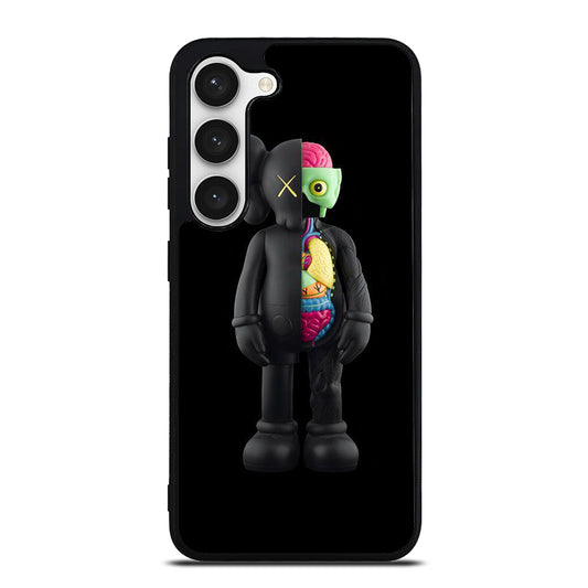 KAWS DESIGN BLACK Samsung Galaxy S23 Case Cover
