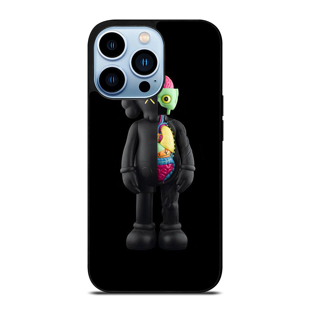 KAWS DESIGN BLACK iPhone 13 Pro Max Case Cover