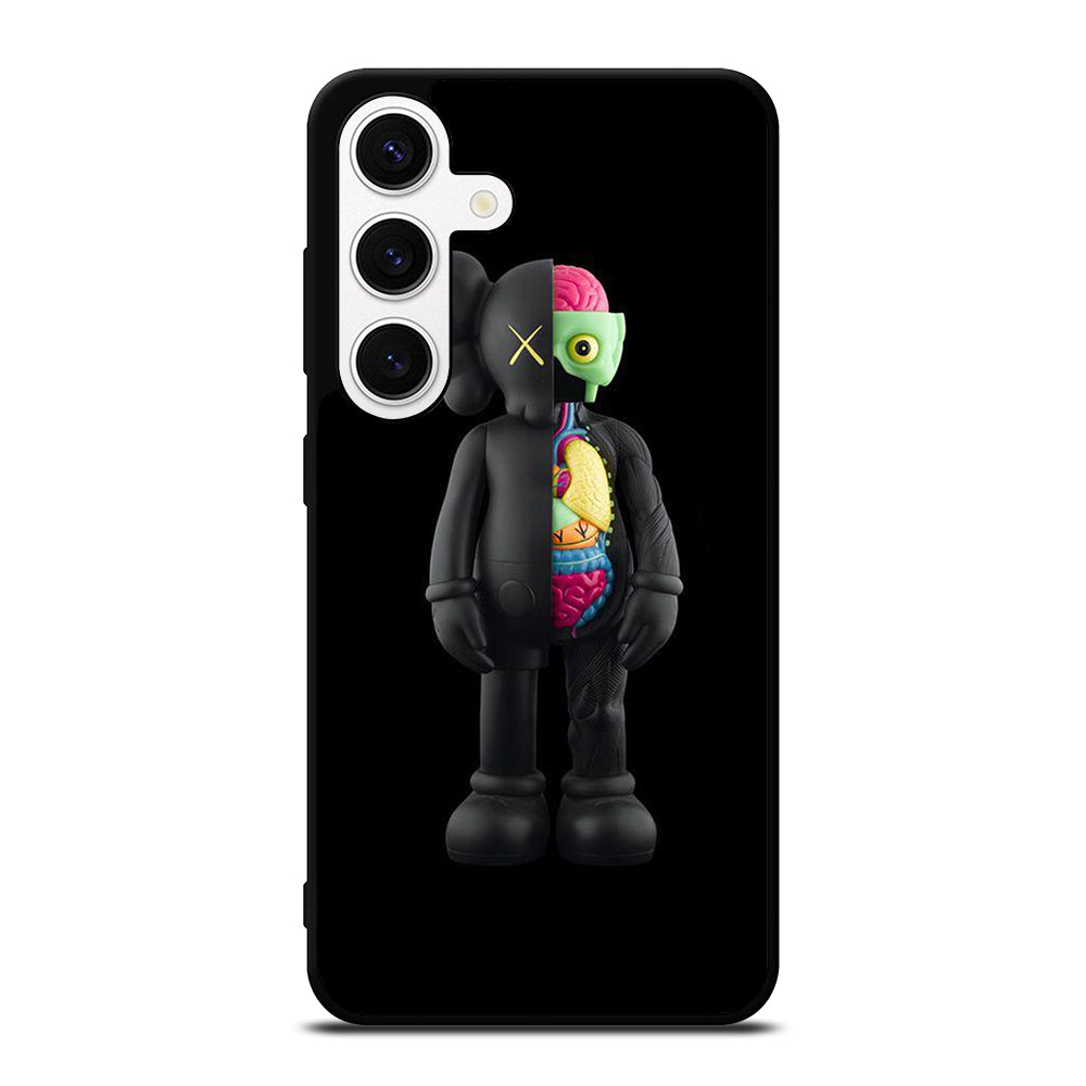 KAWS DESIGN BLACK Samsung Galaxy S24 Case Cover
